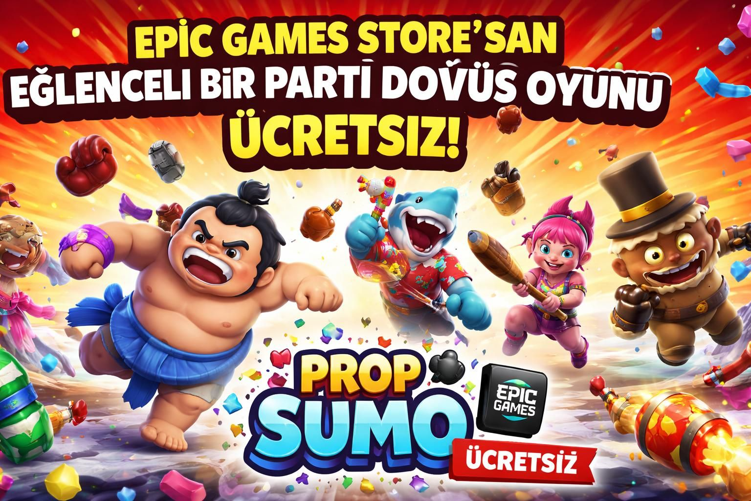 Epic Games Store’dan Eğlenceli Bir Parti Dövüş Oyunu Ücretsiz!