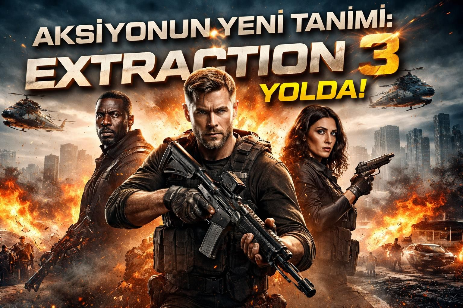 Aksiyonun Yeni Tanımı: Extraction 3 Yolda!