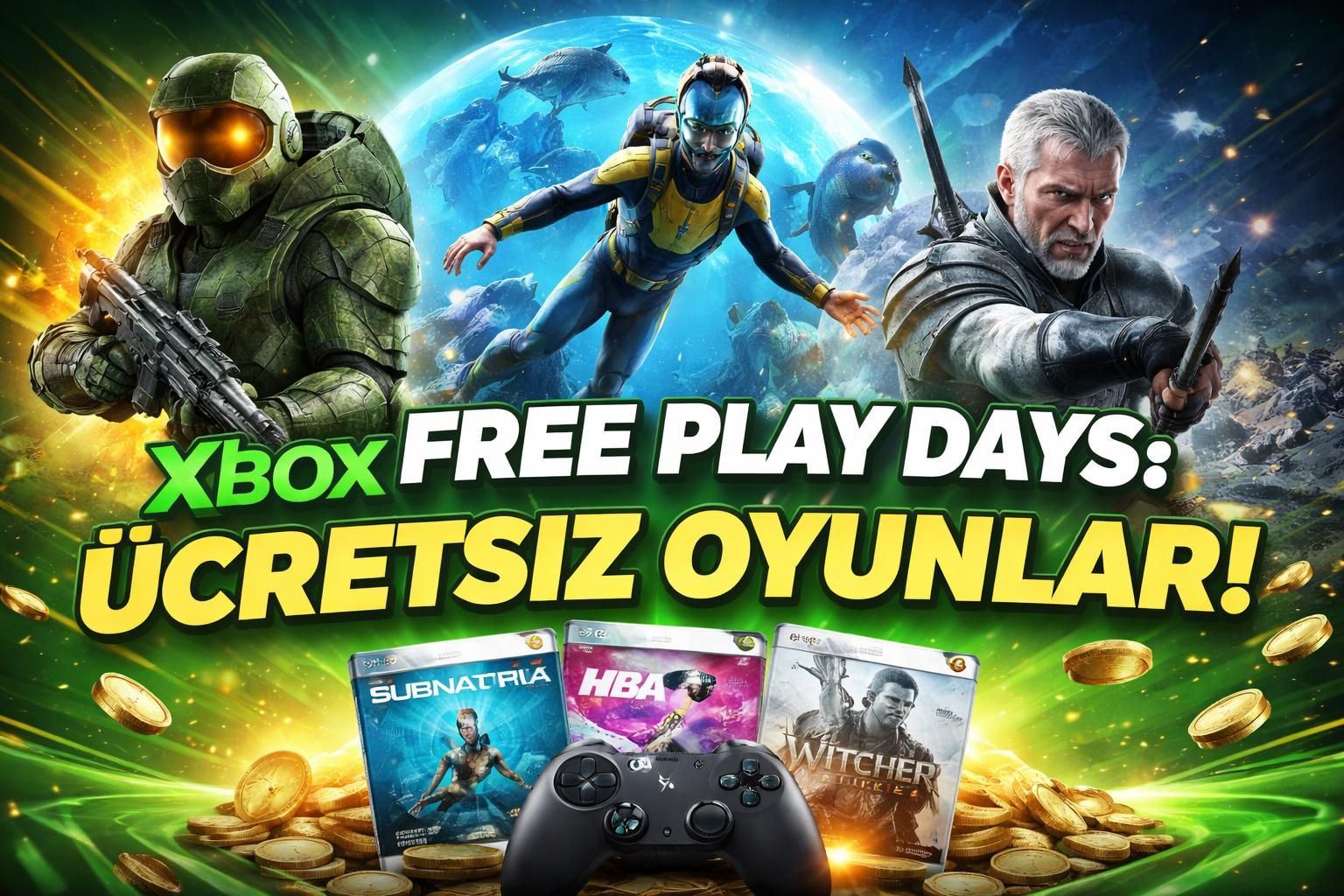 Xbox Free Play Days: Ücretsiz Oyunlar!