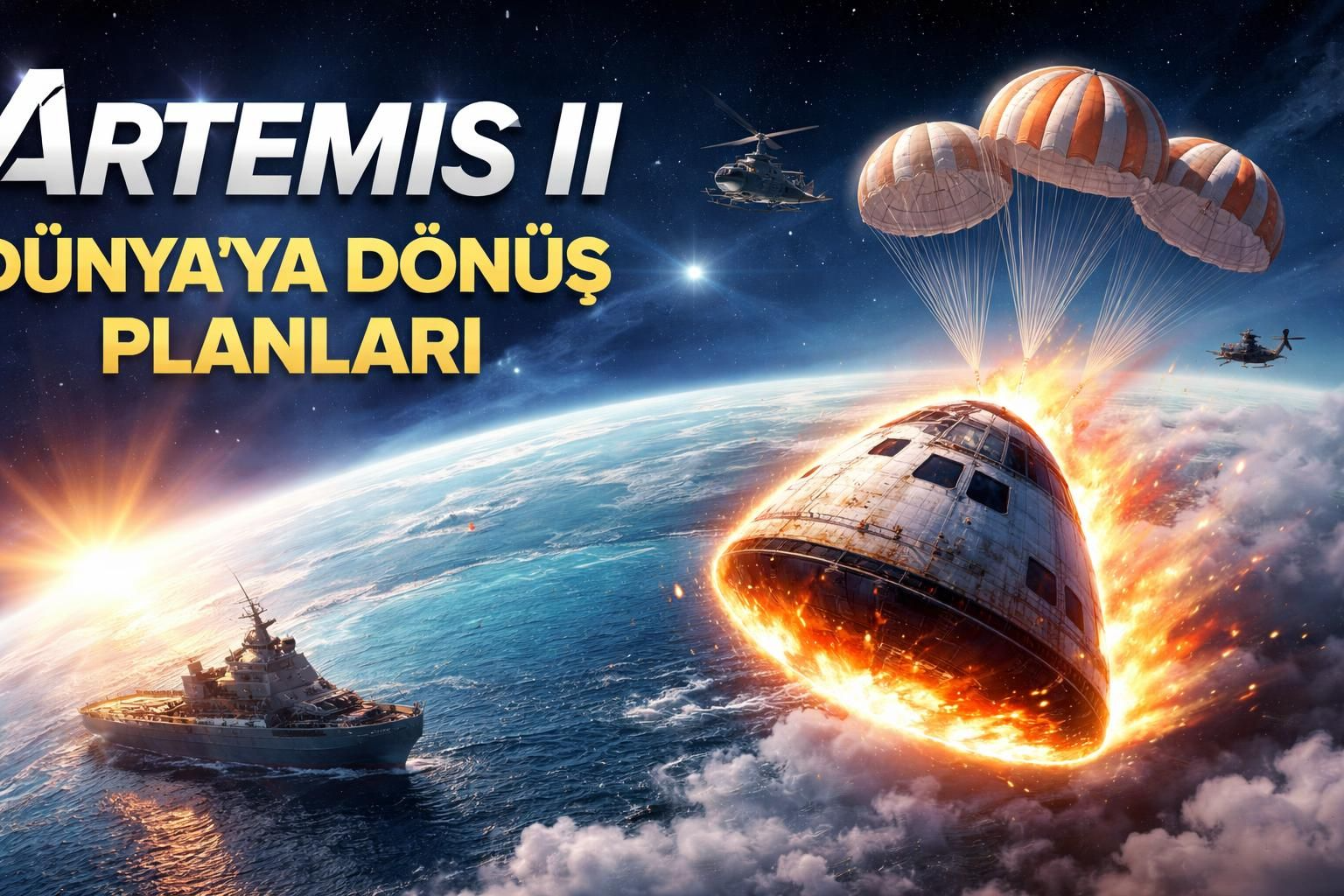 Artemis II: Dünya’ya Dönüş Planları