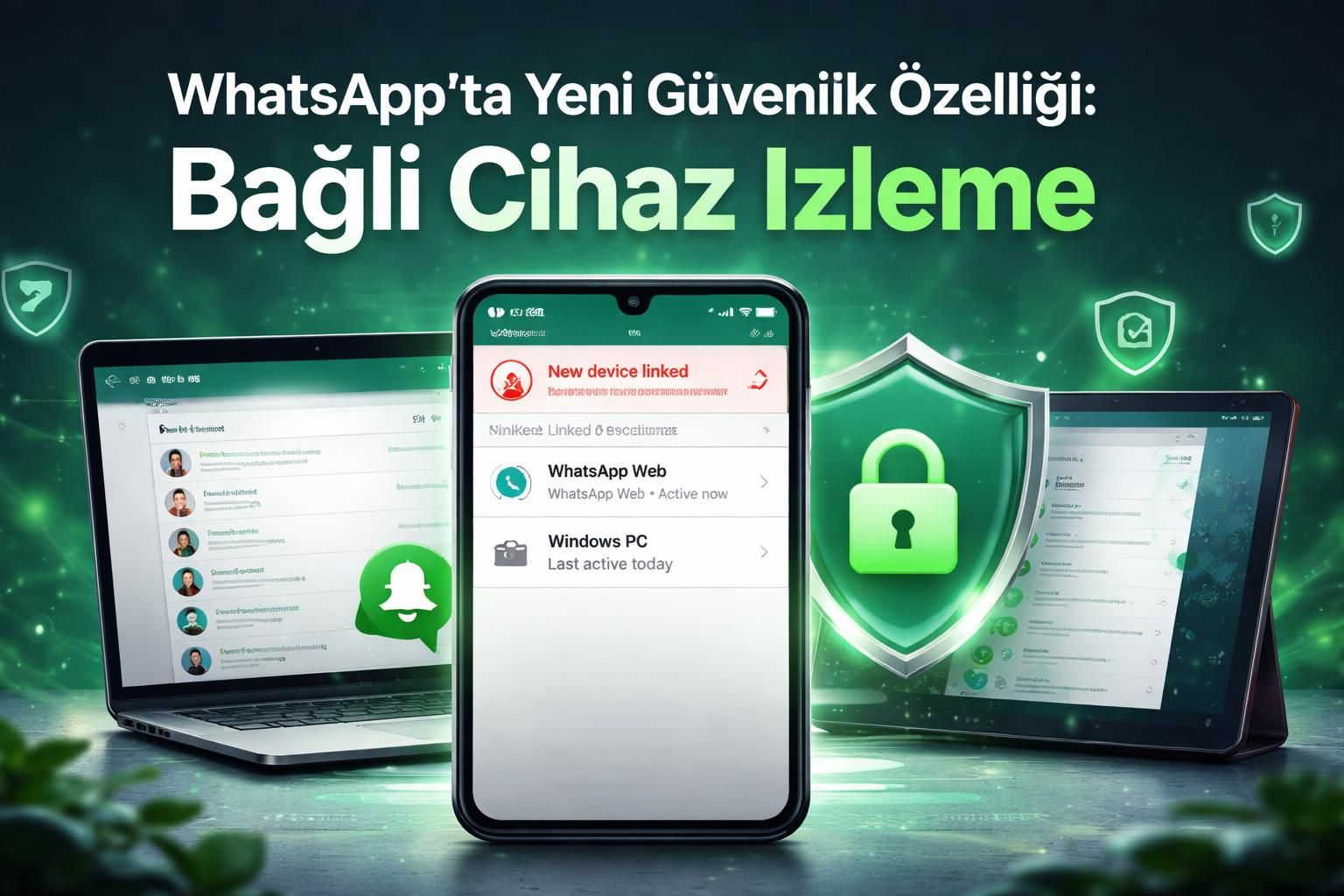 WhatsApp’ta Yeni Güvenlik Özelliği: Bağlı Cihaz İzleme